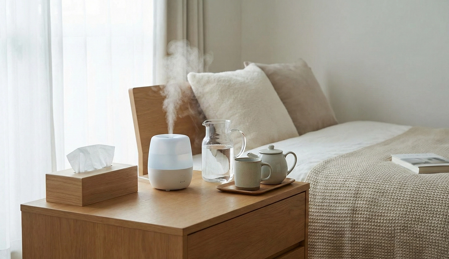 Illustration of household health kit